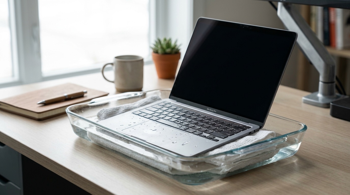 MacBook Tombé dans l'Eau : Que Faire ?